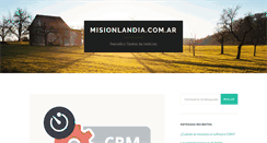 Desktop Screenshot of misionlandia.com.ar